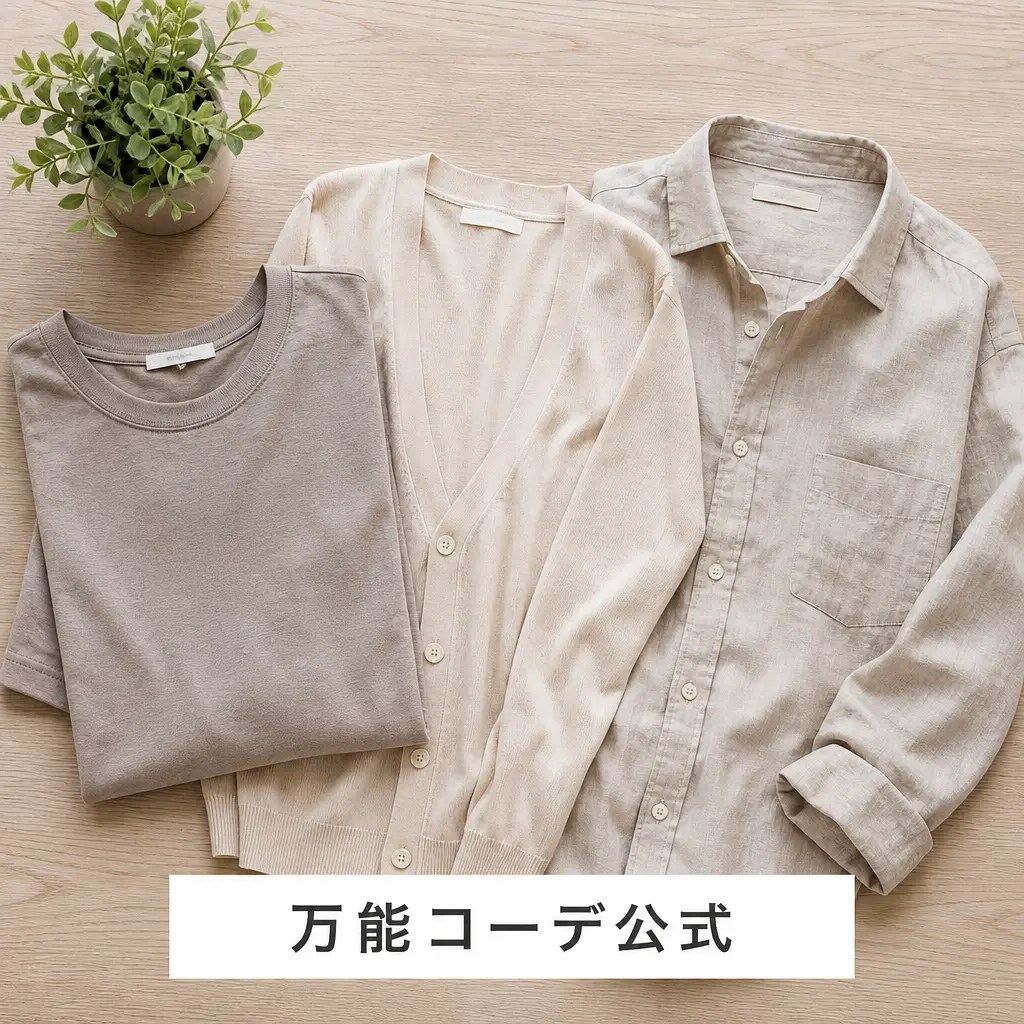 25度の万能公式は半袖と薄手の羽織り - 25度服装