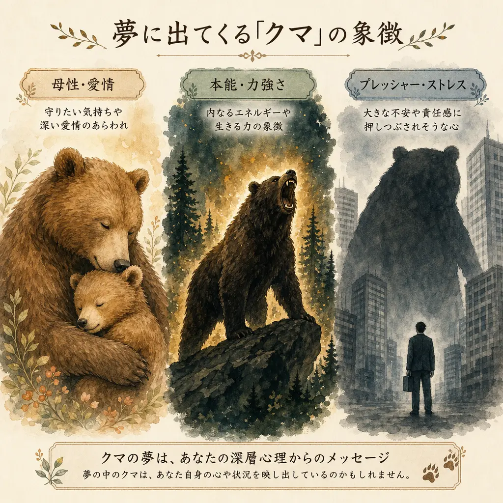 熊に襲われる夢が象徴する3つの基本的な意味 - 熊に襲われる夢